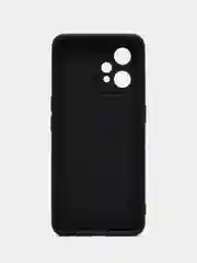 Черный чехол для Realme 9 (4G) / Realme 9 Pro Plus, матовый, с дополнительной защитой камеры