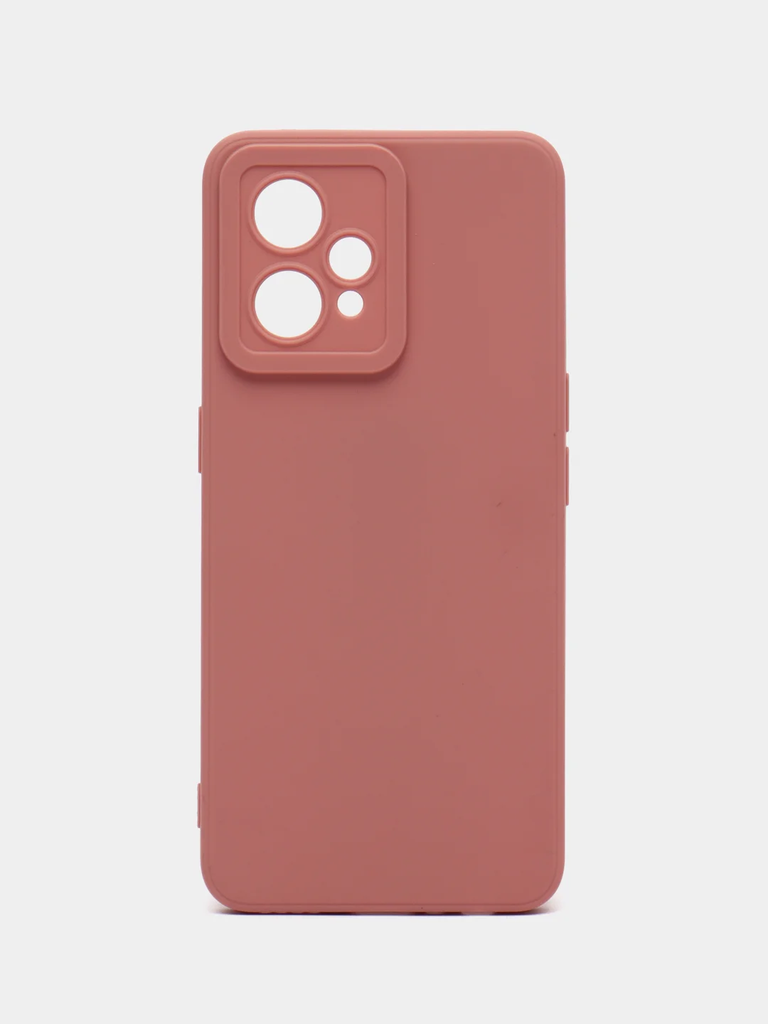 Пудровый чехол для Realme 9 (4G) / Realme 9 Pro Plus, матовый, с дополнительной защитой камеры