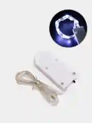Гирлянда светодиодная белая, 1 метр