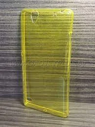 Лимонный силиконовый чехол на Lenovo A5000