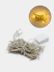 Желтый гирлянда штора Занавес 2х1,5м (4 вида)