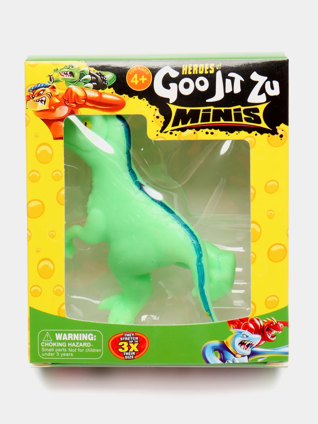 Лайм тянущаяся фигурка GooJitZu/Гуджитсу, 6 см Динозавры