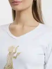 Белый лонгслив