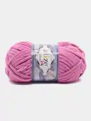 Фуксия пряжа плюшевая Alize Velluto, микрополиэстер, 100 г, 68 м