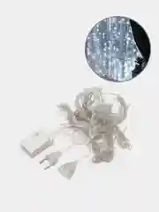 Ледяной светодиодная штора, 1,5 х 1,5 метра, 160L холодный белый, теплый белый