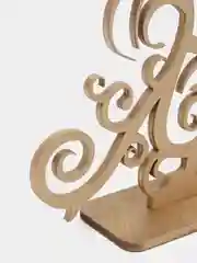 Золотой деревянная елка для декора