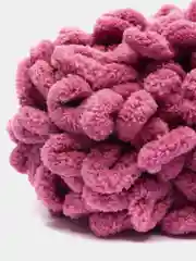 Багровый пряжа Alize puffy петельки