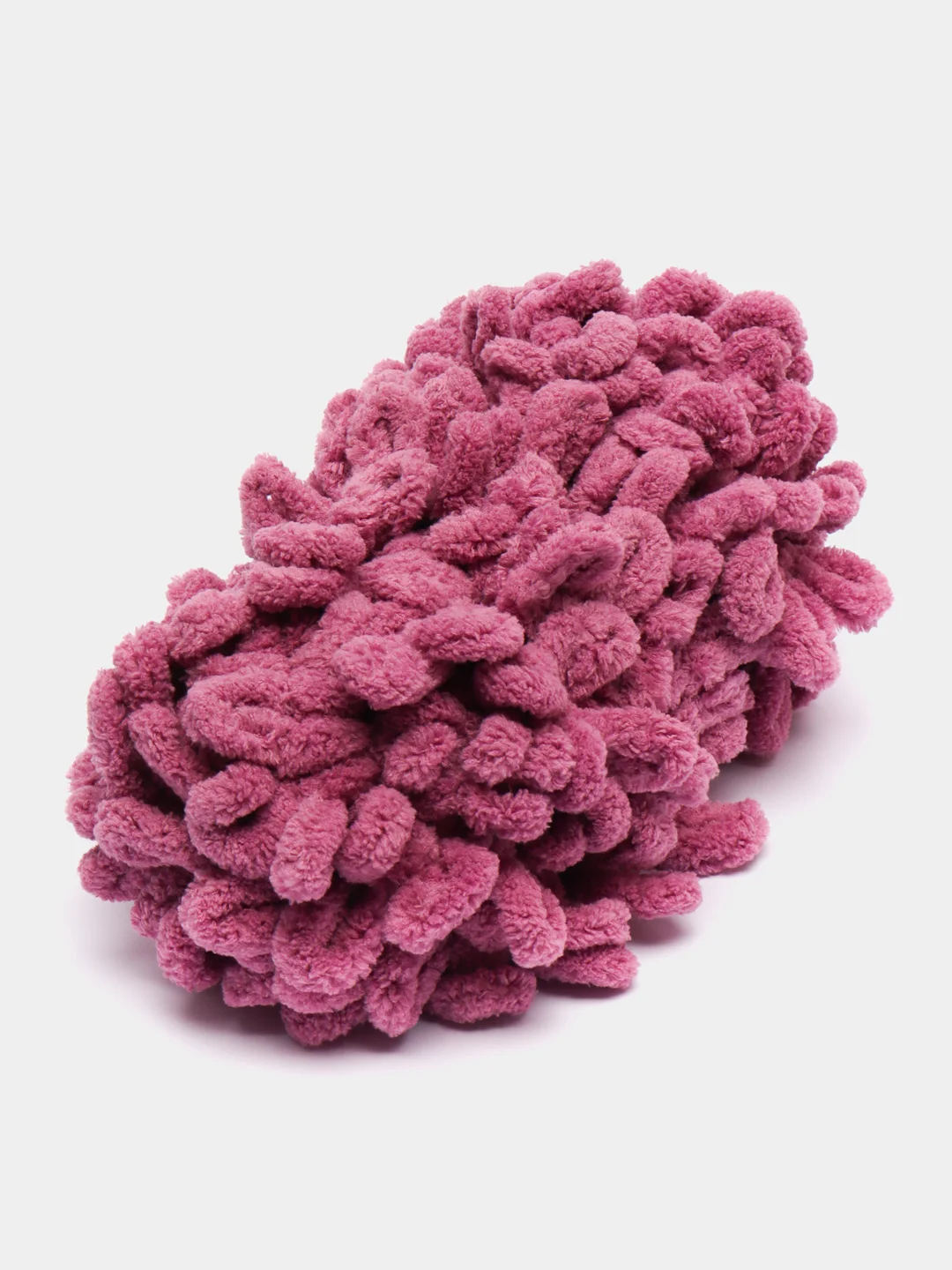 Багровый пряжа Alize puffy петельки