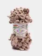 Медный пряжа Alize puffy петельки