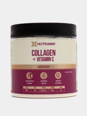 Специализированный пищевой продукт для спортсменов Nutraway Коллаген + Витамин C, 180 г