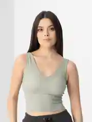 Мятный топ женский бра, спортивный