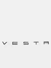 Черный эмблема надпись Lada Granta, Vesta, Priora, черные
