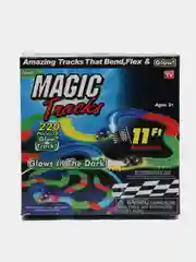 Трек светящийся MAGIC TRACKS, гибкий, 220 деталей, 1 машинка . Подарок мальчику