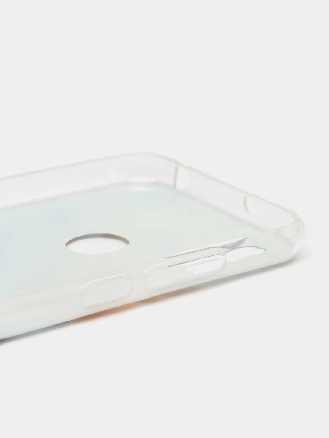 Голубой силиконовый чехол на Honor 8A/8A Pro/Huawei Y6 2019/Y6s / Хонор 8А прозрачный, с рисунком