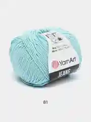 Морской пряжа YarnArt Jeans, 50 г, 160 м