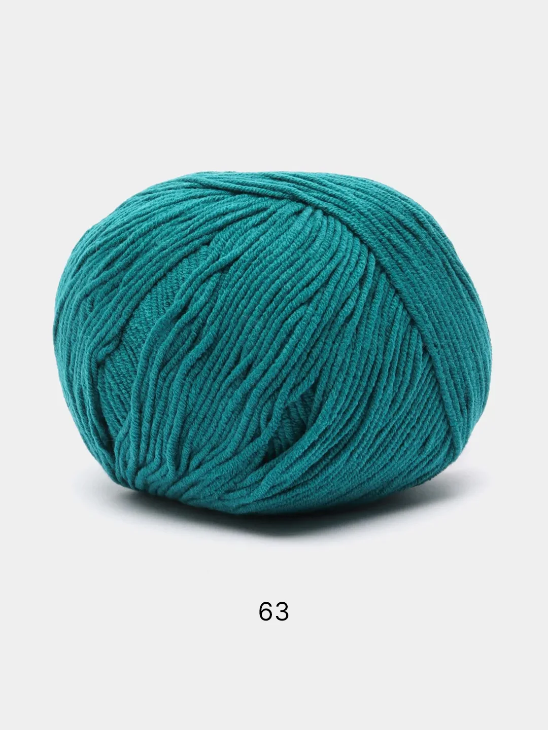 Тёмно-бирюзовый пряжа YarnArt Jeans, 50 г, 160 м