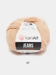 Карамельный пряжа YarnArt Jeans, 50 г, 160 м