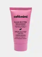 Розовый эко крем-баттер для рук Cafe Mimi