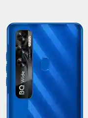 Синий смартфон BQ 6868L Wide 3/32GB, 4/64GB, IPS - дисплей, АКБ 4000 мАч