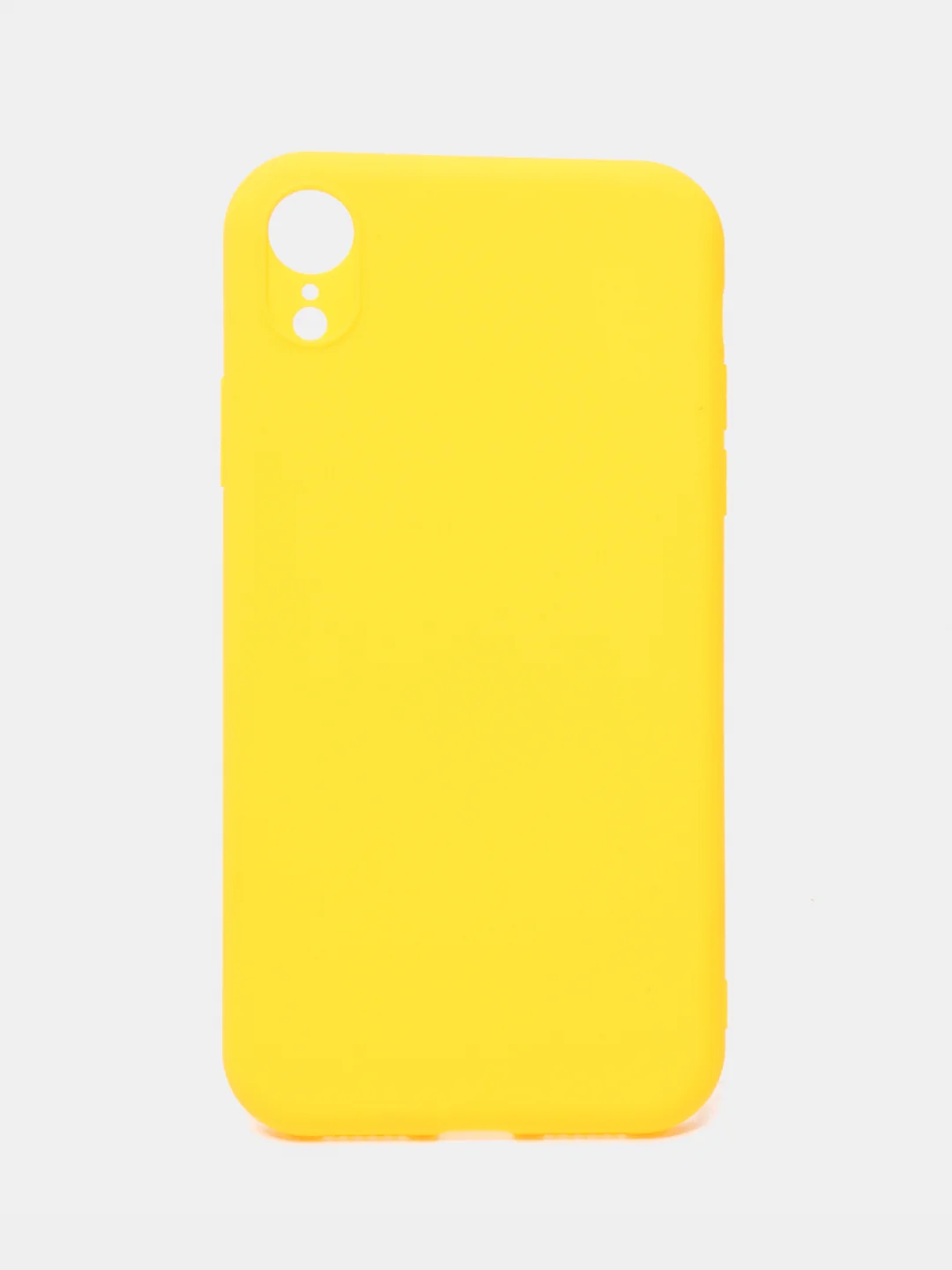 Желтый матовый силиконовый чехол на айфон 15 цветов 6/6s,6s+,7+/8+,X/XS,XR,XSmax,11Pro,11pro max