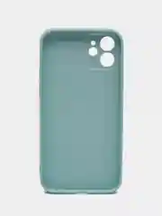 Бирюзовый чехол iPhone 12 с принтом