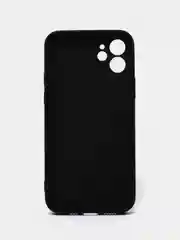 Черный чехол iPhone 12 с принтом