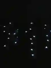 Белый новогодняя гирлянда "Бахрома", уличная