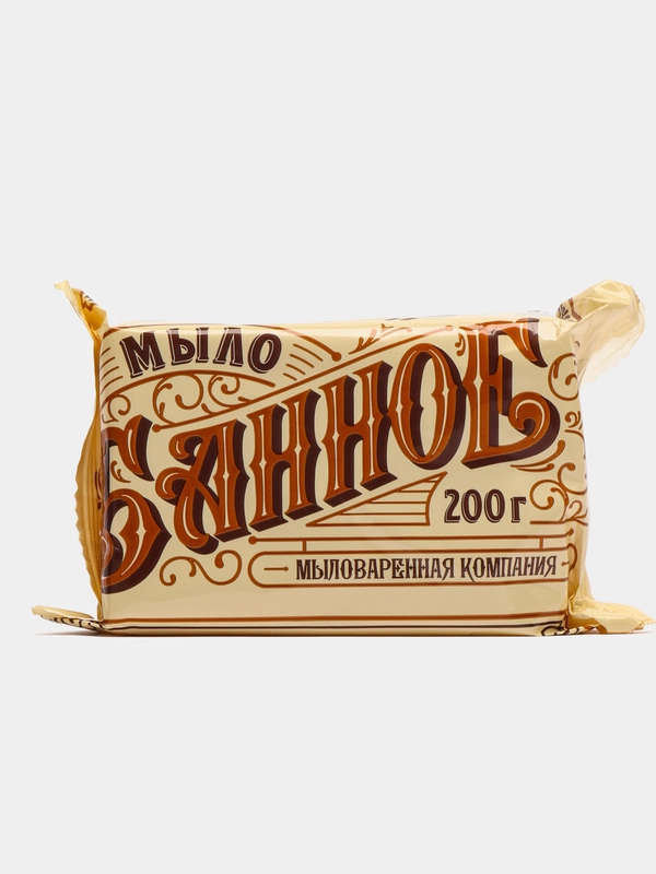 Мыло "Банное" натуральное, 200 г
