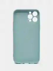 Бирюзовый чехол iPhone 12 Pro с принтом