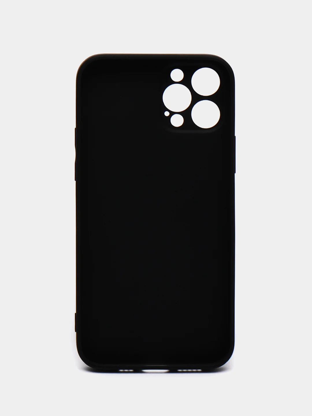Черный чехол iPhone 12 Pro с принтом
