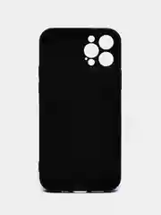 Черный чехол iPhone 12 Pro с принтом