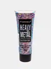 Фиолетовый глиттер - гель для лица и тела Farres Heavy Metal Glitter Gel