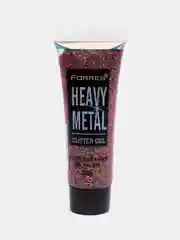 Пурпурный глиттер - гель для лица и тела Farres Heavy Metal Glitter Gel