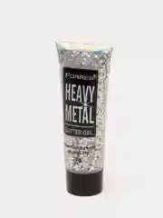 Серебряный глиттер - гель для лица и тела Farres Heavy Metal Glitter Gel