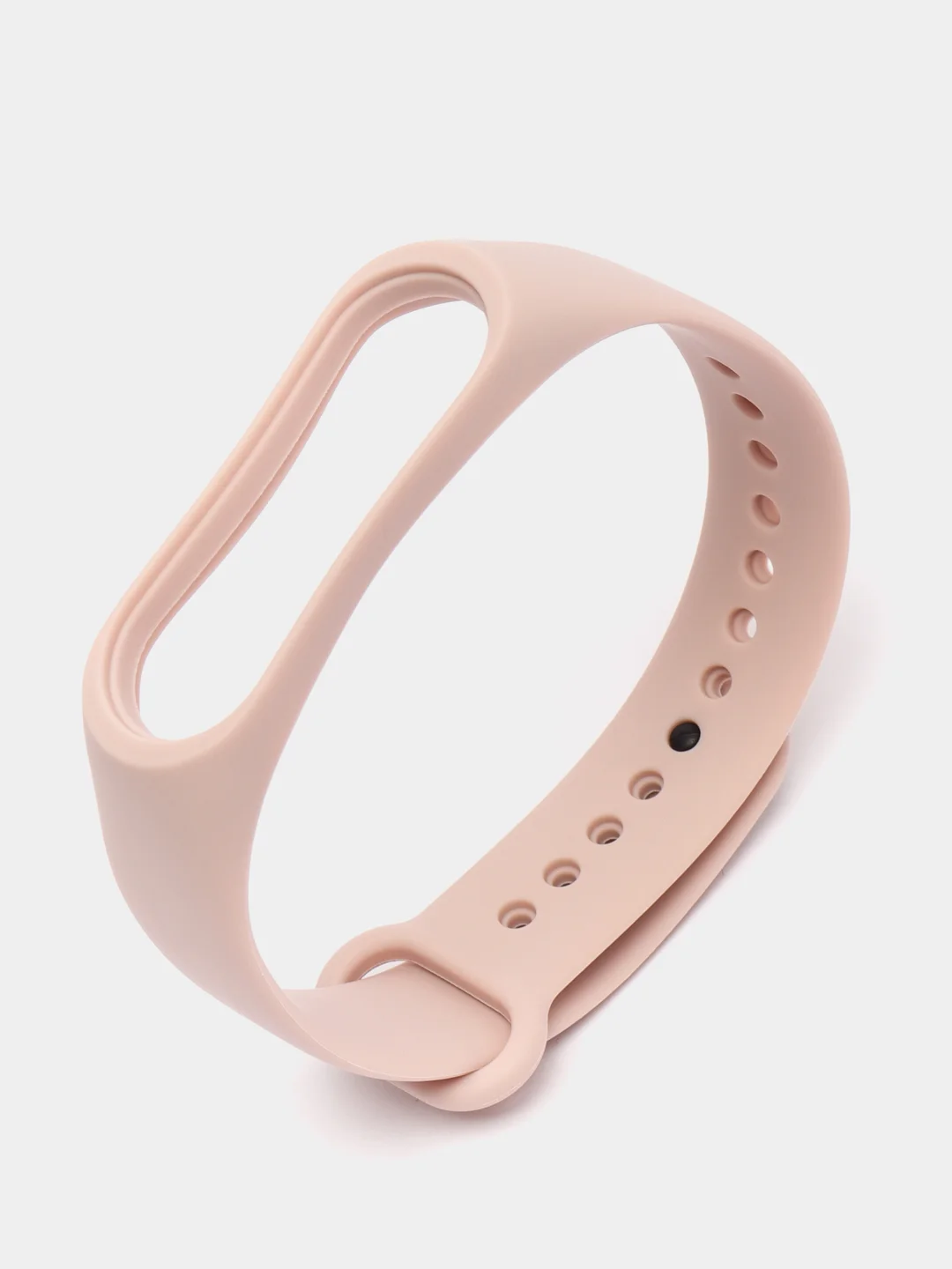 Бежевый нейлоновый и силиконовый ремешок для фитнес браслета Xiaomi Mi Band 3, 4