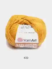 Медный пряжа YarnArt Baby cotton, 50 г, 165 м, акрил и хлопок