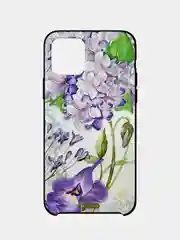 Сиреневый плотный чехол накадка на iPhone 11 Pro