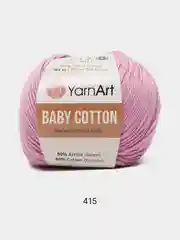 Конфетный пряжа YarnArt Baby cotton, 50 г, 165 м, акрил и хлопок
