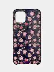Фуксия плотный чехол накадка на iPhone 11 Pro