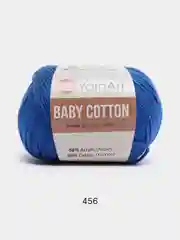 Синий пряжа YarnArt Baby cotton, 50 г, 165 м, акрил и хлопок