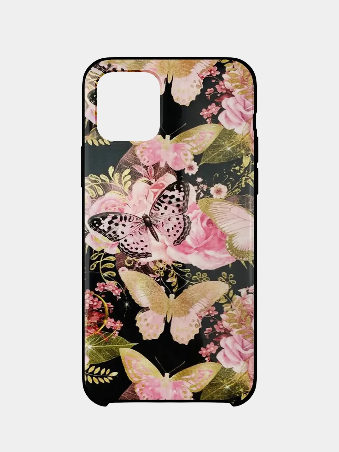 Тёмно-зелёный плотный чехол накадка на iPhone 11 Pro