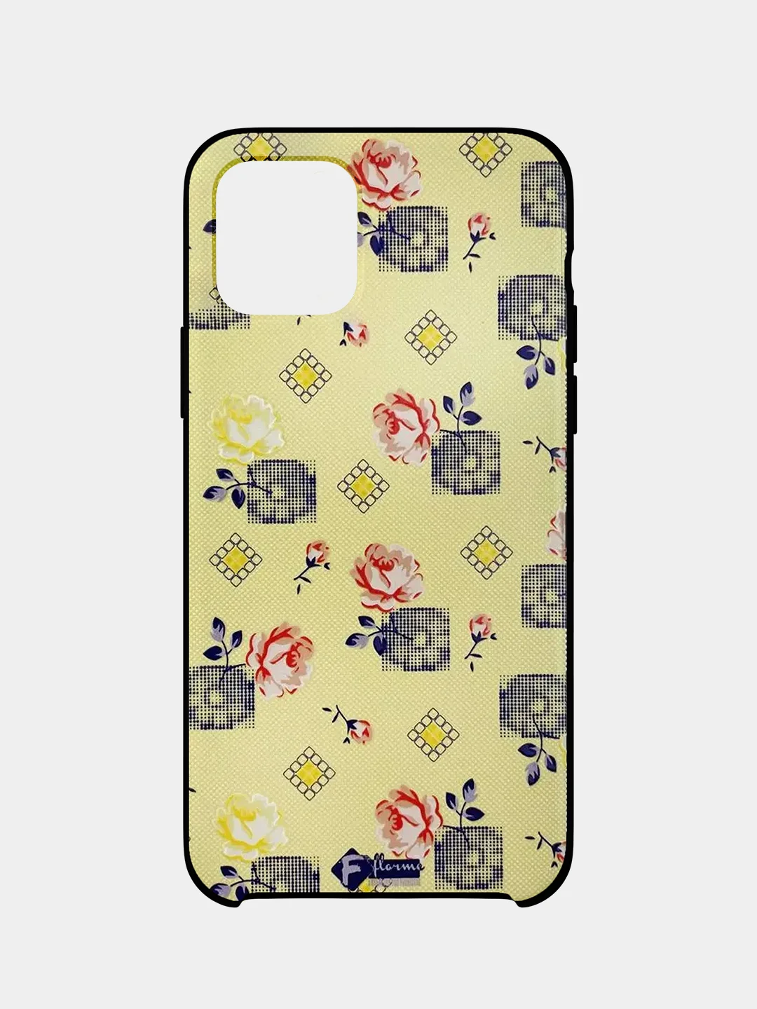 Желтый плотный чехол накадка на iPhone 11 Pro
