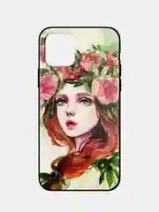 Бордовый плотный чехол накадка на iPhone 11 Pro