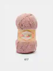 Светло-коричневый пряжа плюшевая Alize Softy, микрополиэстер, 50 г, 115 м