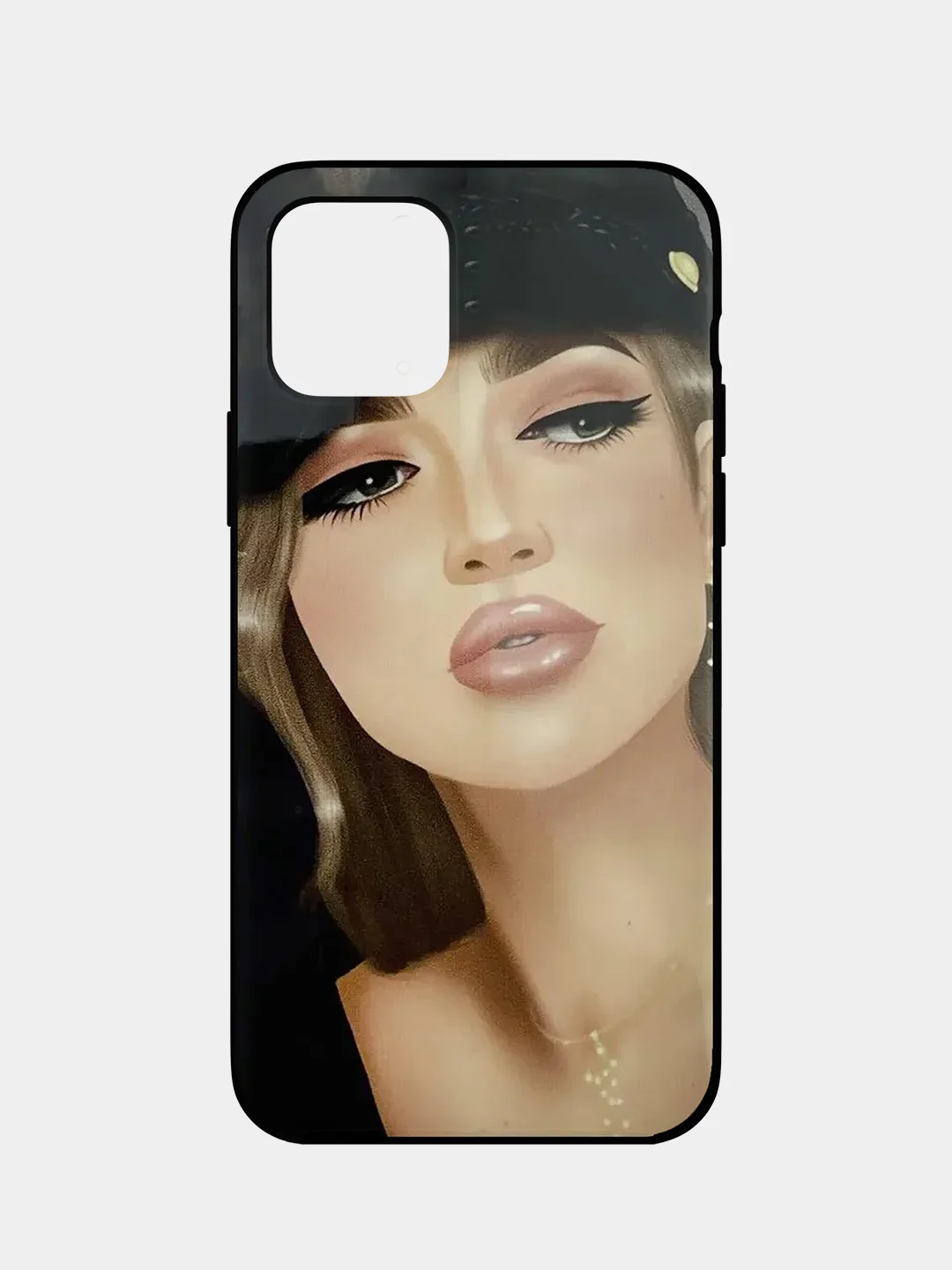 Шоколадный плотный чехол накадка на iPhone 11 Pro