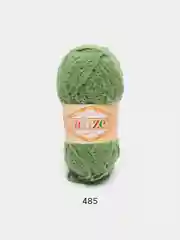 Лесной зеленый пряжа плюшевая Alize Softy, микрополиэстер, 50 г, 115 м