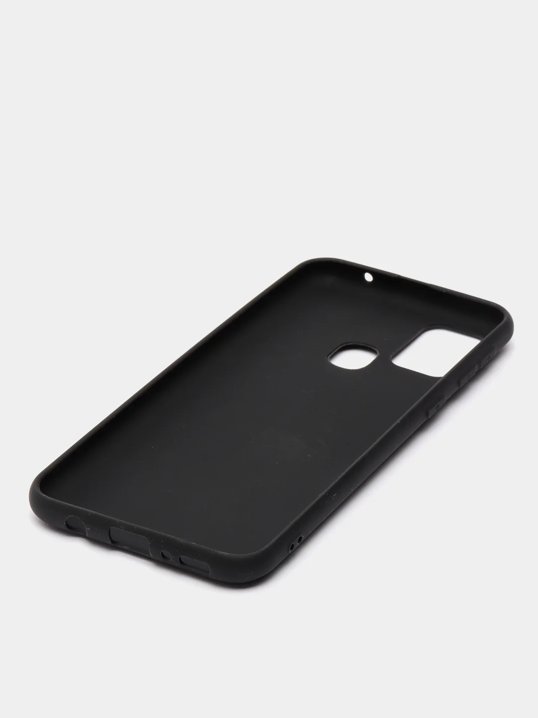 Черный чехол силиконовый для Samsung Galaxy M31 (Самсунг Галакси М31), цветной, матовый