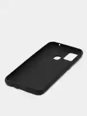 Черный чехол силиконовый для Samsung Galaxy M31 (Самсунг Галакси М31), цветной, матовый