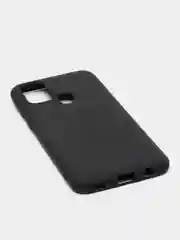 Черный чехол силиконовый для Samsung Galaxy M31 (Самсунг Галакси М31), цветной, матовый