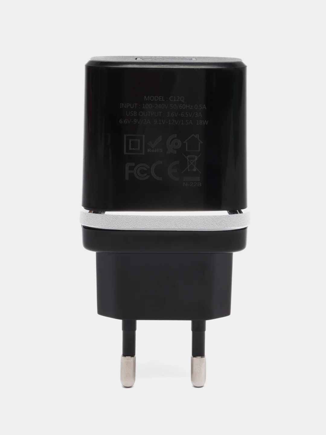 Сетевое зарядное устройство Hoco C12Q 18 W Быстрая зарядка Quick Charge 3.0